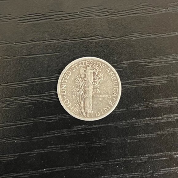 1943 C U.S. Dime – Rare 10 Cent Coin in Great Condition - Picture 2 of 2